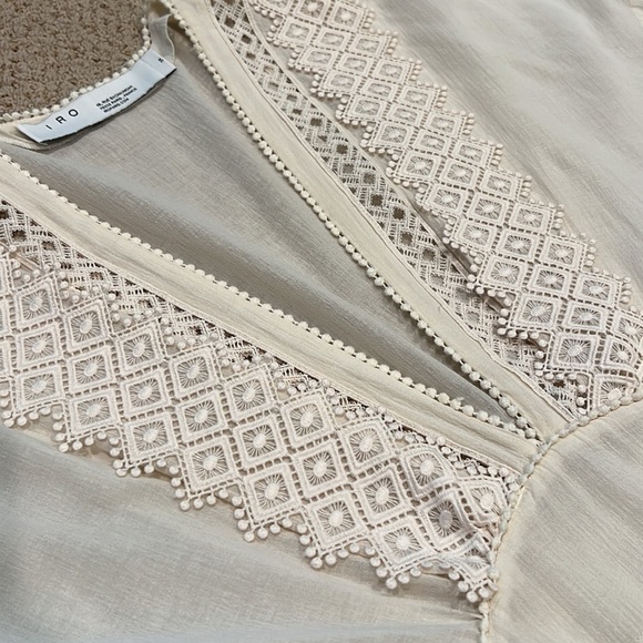 IRO FIGONS EMBROIDERED MINI DRESS size 34 - Picture 5 of 16